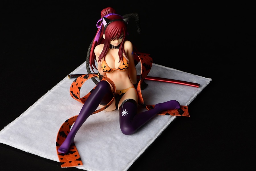 Erza Scarlet Halloween Cat Gravure_Style