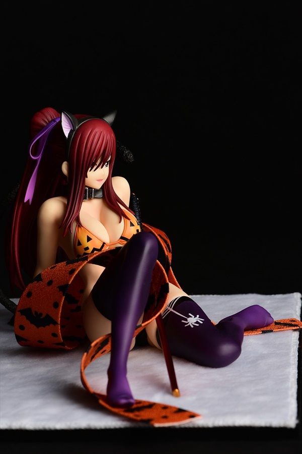 Erza Scarlet Halloween Cat Gravure_Style