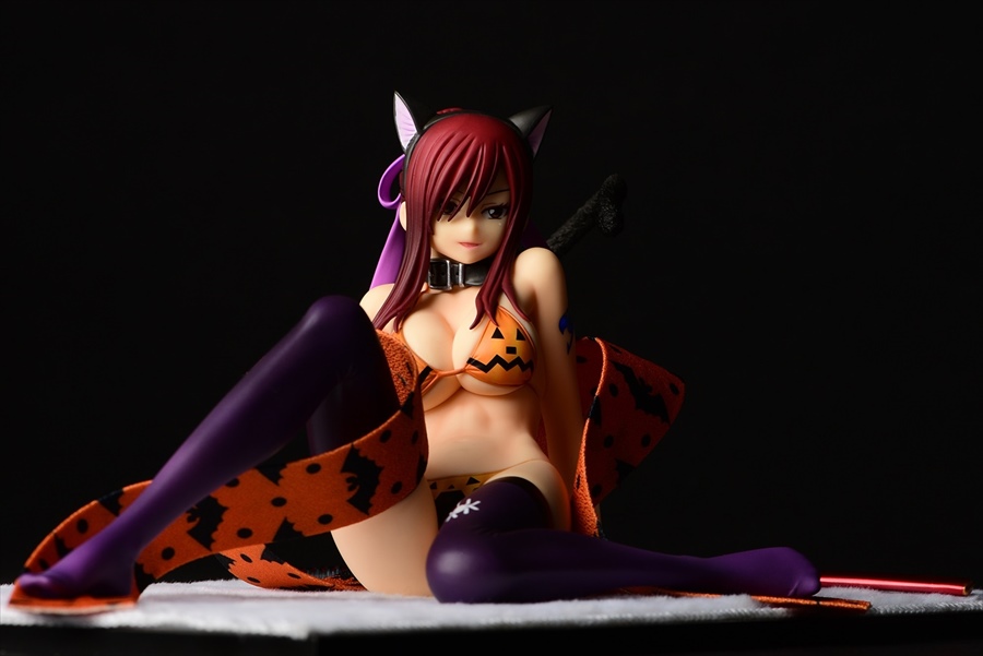 Erza Scarlet Halloween Cat Gravure_Style