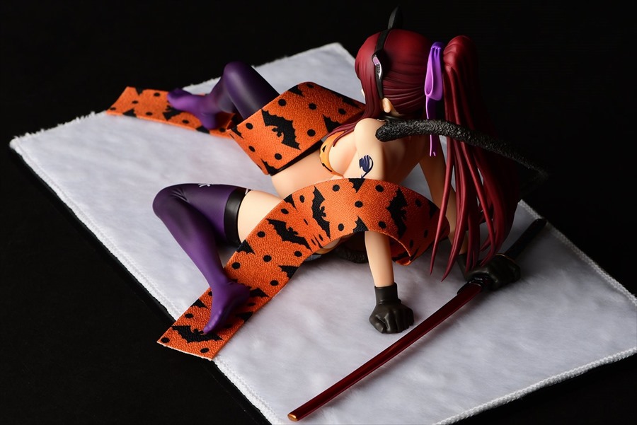 Erza Scarlet Halloween Cat Gravure_Style