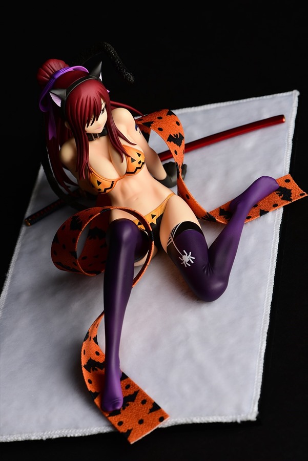 Erza Scarlet Halloween Cat Gravure_Style