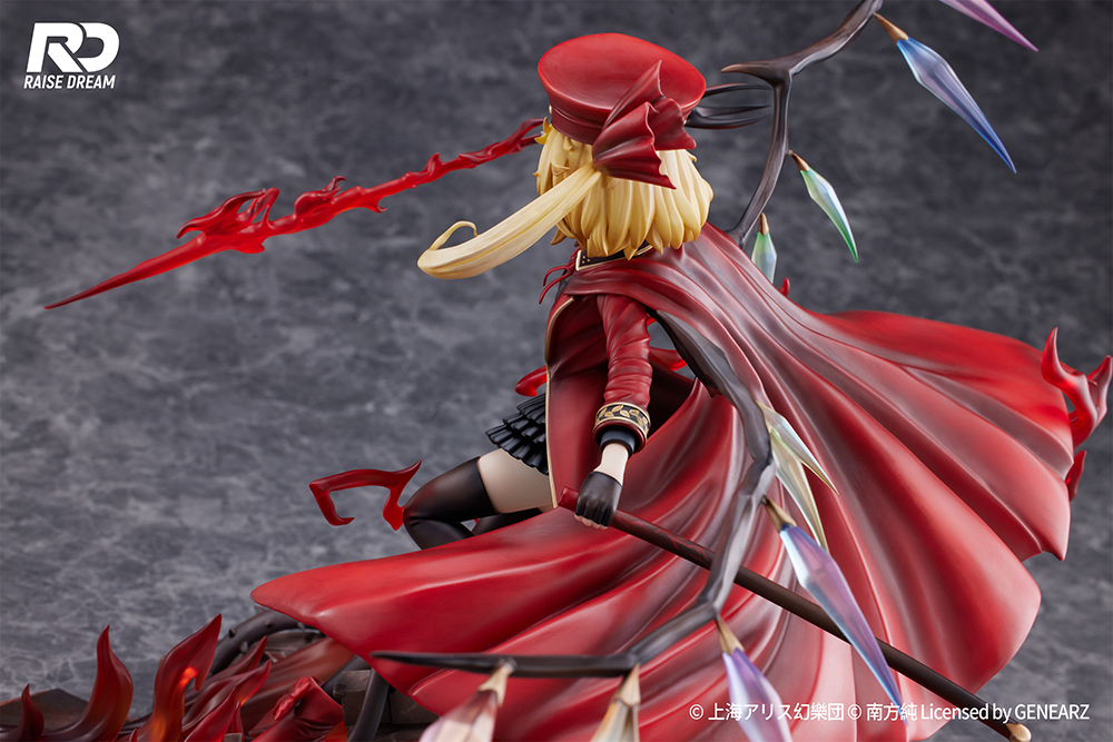 Touhou Project Flandre Scarlet Military Style Ver. Illustration By Sunao Minakata 1/6 Scale Figure