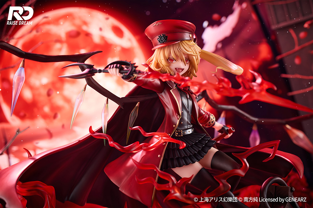 Touhou Project Flandre Scarlet Military Style Ver. Illustration By Sunao Minakata 1/6 Scale Figure