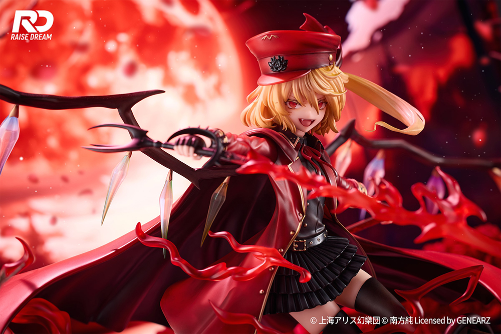 Touhou Project Flandre Scarlet Military Style Ver. Illustration By Sunao Minakata 1/6 Scale Figure