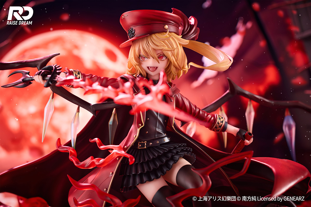 Touhou Project Flandre Scarlet Military Style Ver. Illustration By Sunao Minakata 1/6 Scale Figure