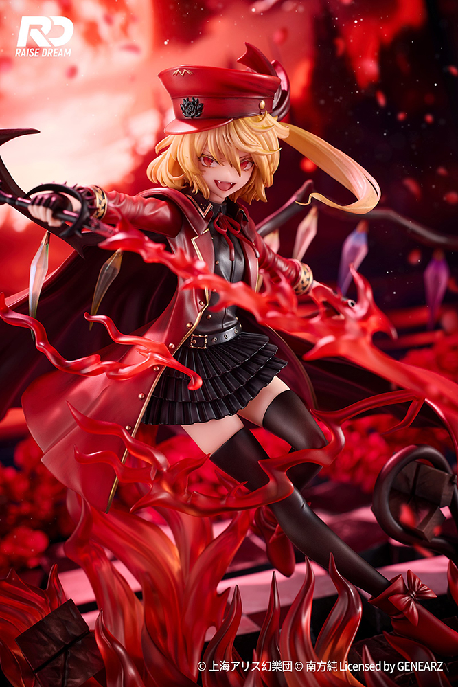 Touhou Project Flandre Scarlet Military Style Ver. Illustration By Sunao Minakata 1/6 Scale Figure