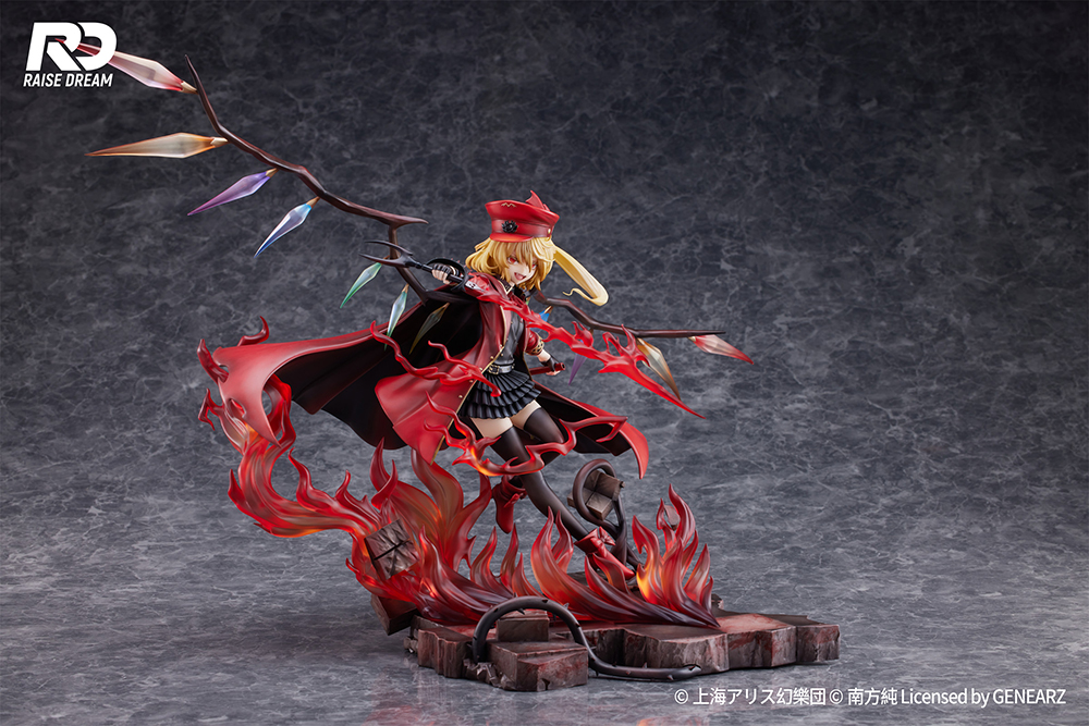 Touhou Project Flandre Scarlet Military Style Ver. Illustration By Sunao Minakata 1/6 Scale Figure