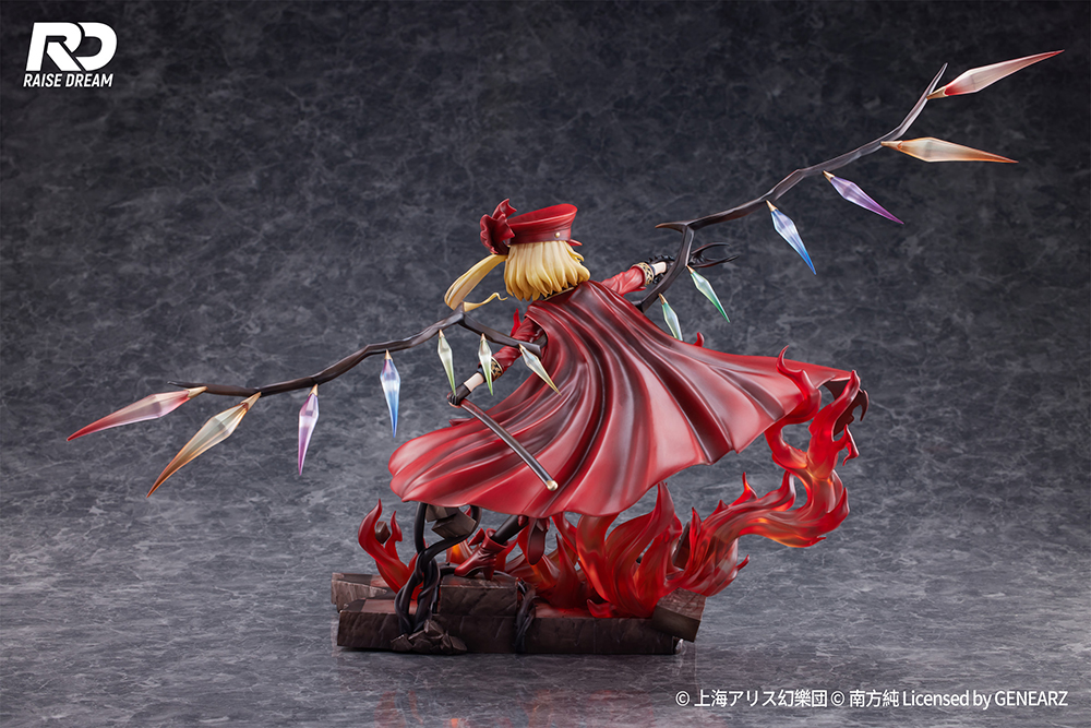 Touhou Project Flandre Scarlet Military Style Ver. Illustration By Sunao Minakata 1/6 Scale Figure