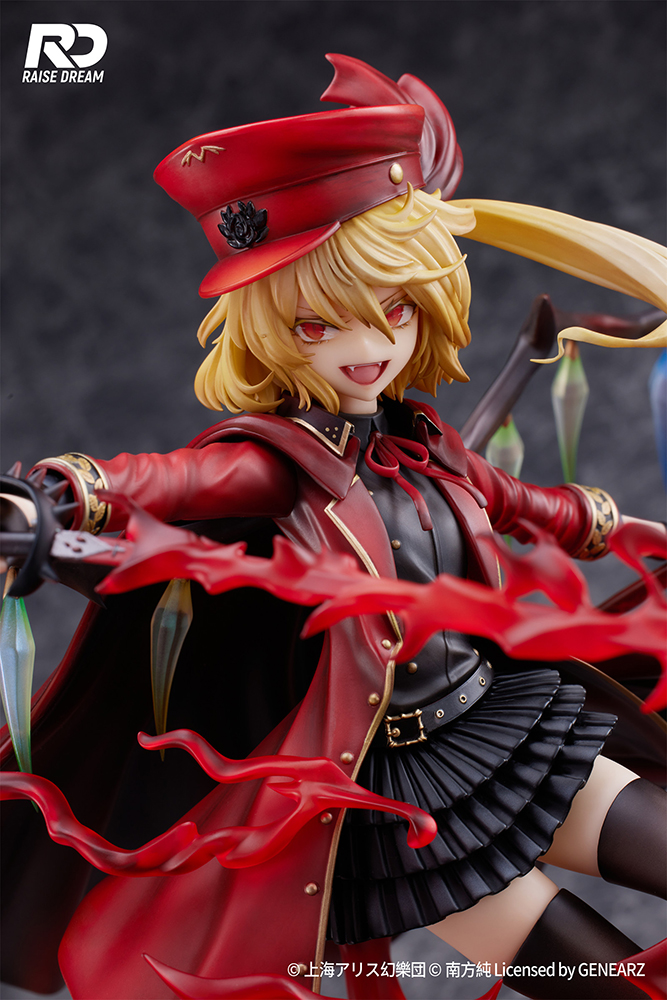 Touhou Project Flandre Scarlet Military Style Ver. Illustration By Sunao Minakata 1/6 Scale Figure