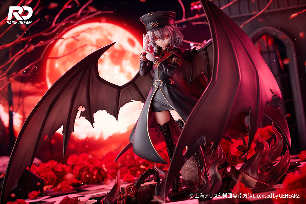 Touhou Project Remilia Scarlet Military Style Ver. Illustration By Sunao Minakata 1/6 Scale Figure