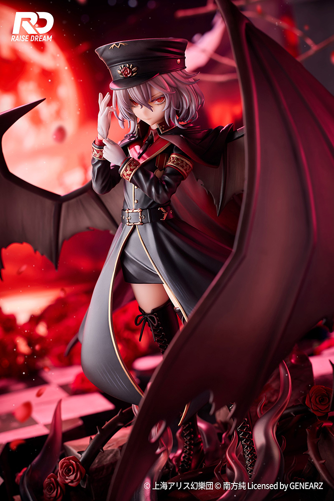Touhou Project Remilia Scarlet Military Style Ver. Illustration By Sunao Minakata 1/6 Scale Figure