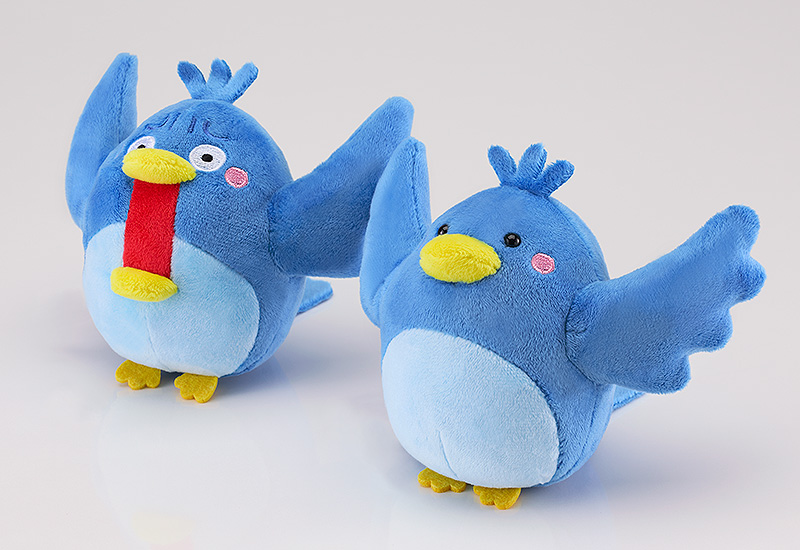 irasutoya Fired Blue Bird Plushie