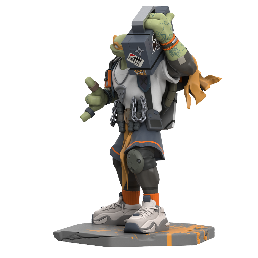 Teenage Mutant Ninja Turtles x ClogTwo Urban Combat: Michelangelo