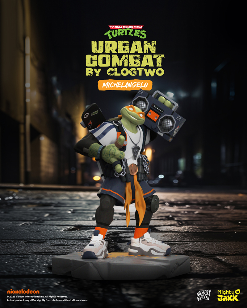 Teenage Mutant Ninja Turtles x ClogTwo Urban Combat: Michelangelo