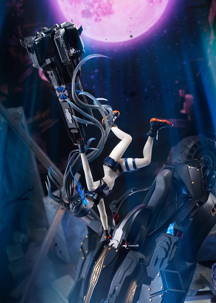 <Spiritale> BLACK★★ROCK SHOOTER: DAWN FALL Scale Figure - Empress [Black Rock Shooter] (Teaser Visual Ver.) Art by huke