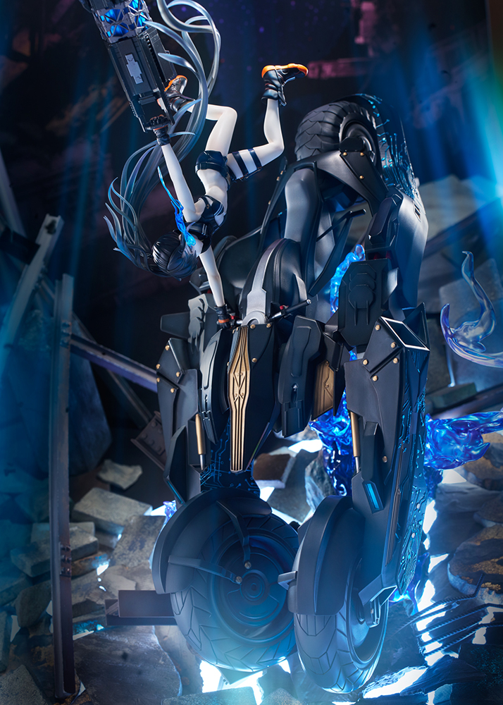 <Spiritale> BLACK★★ROCK SHOOTER: DAWN FALL Scale Figure - Empress [Black Rock Shooter] (Teaser Visual Ver.) Art by huke