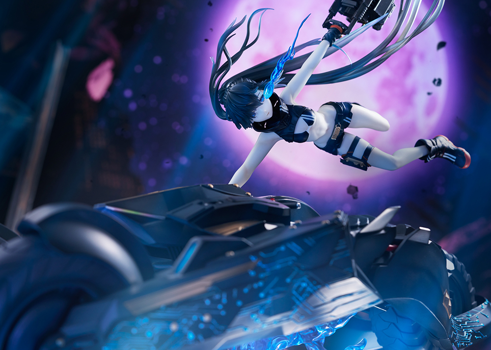 <Spiritale> BLACK★★ROCK SHOOTER: DAWN FALL Scale Figure - Empress [Black Rock Shooter] (Teaser Visual Ver.) Art by huke