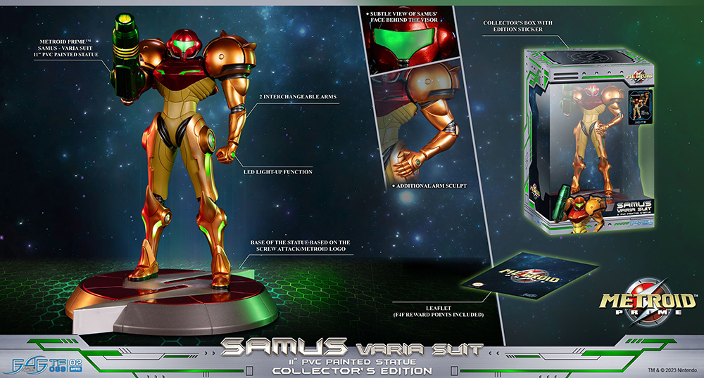 METROID PRIME™ - SAMUS VARIA SUIT PVC (COLLECTOR'S EDITION)