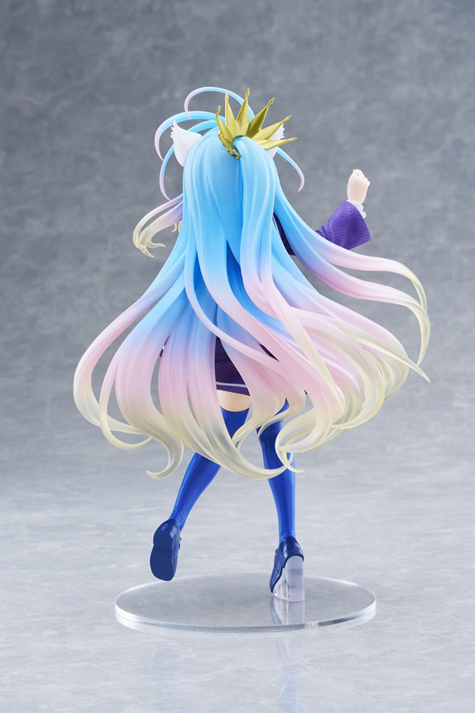 No Game No Life Coreful Figure - Shiro (Cat Ear School Uniform Ver.)