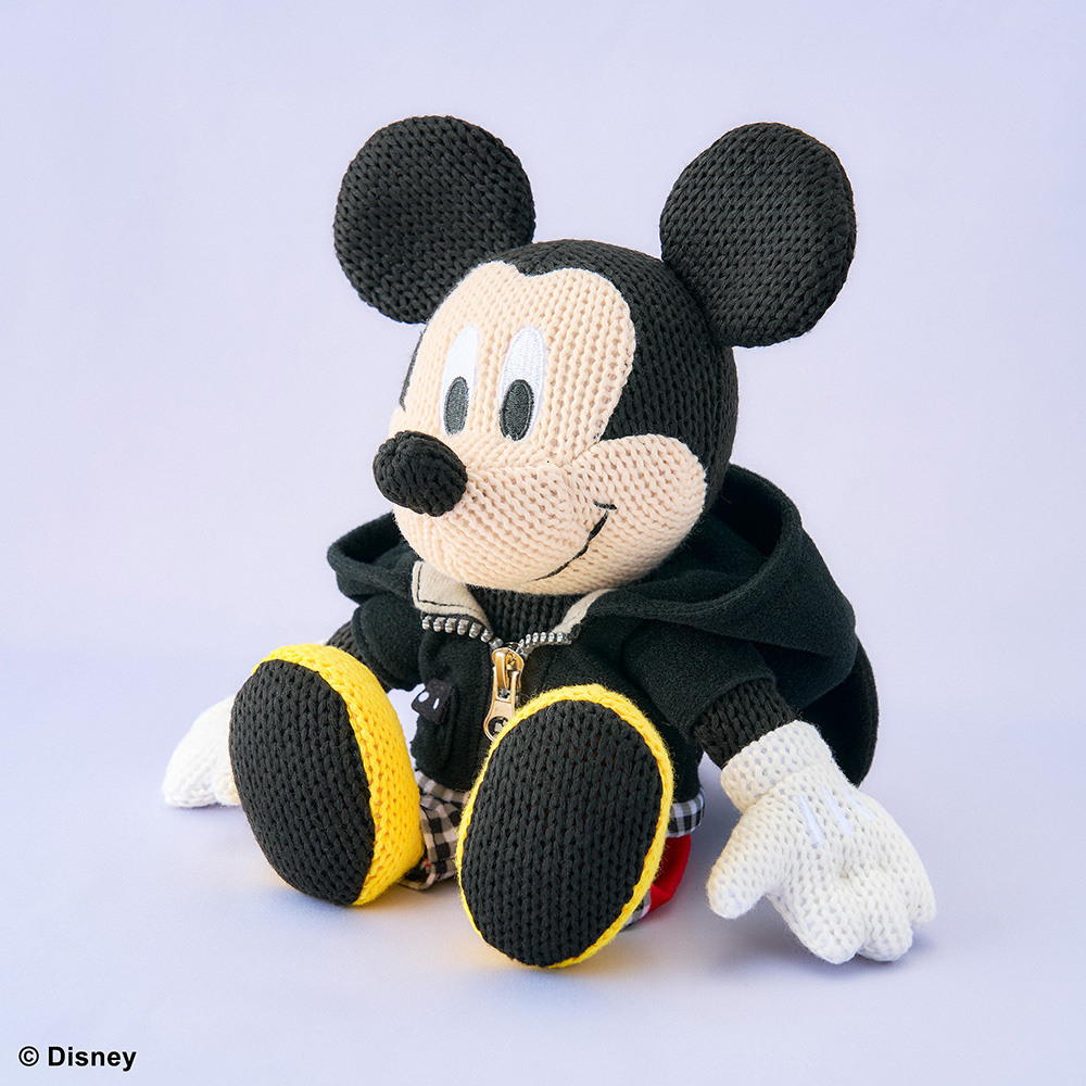 KINGDOM HEARTS III KNITTED PLUSH – KING MICKEY