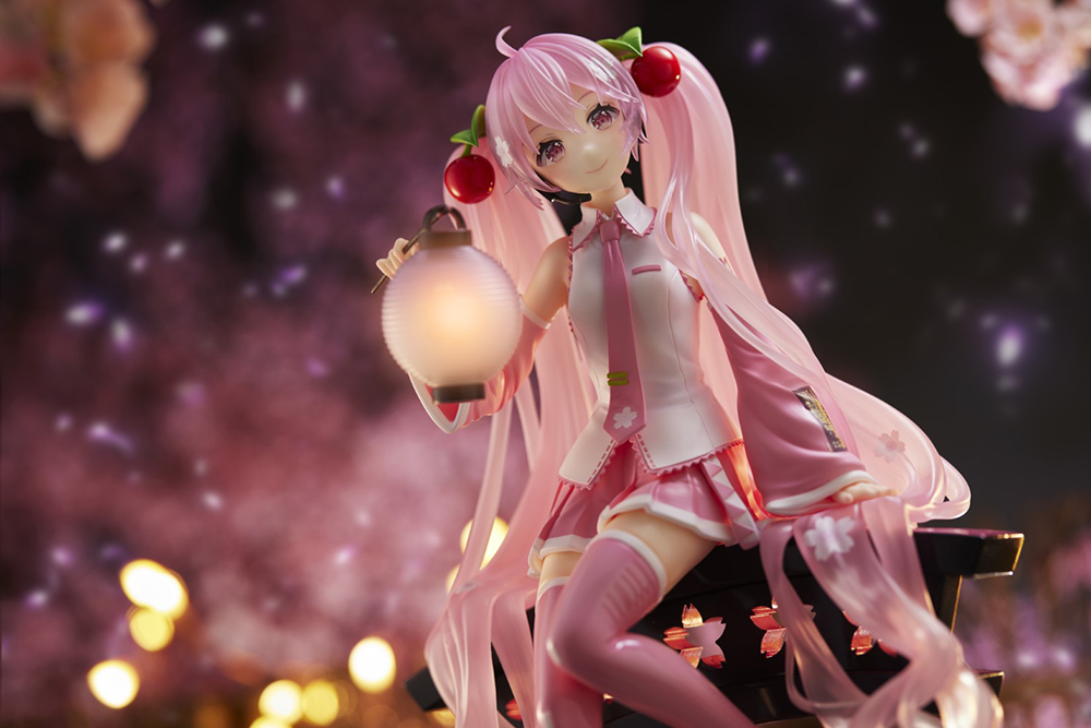 Sakura Miku AMP+ Figure (Sakura Lantern Ver.) Reissue