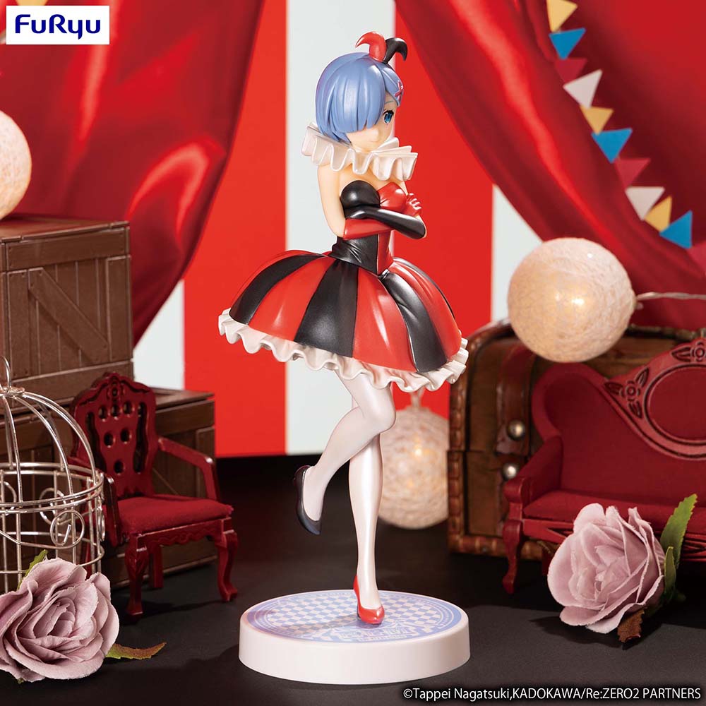 Re:ZERO -Starting Life in Another World- SSS Figure -Rem in Circus Pearl Color ver.-