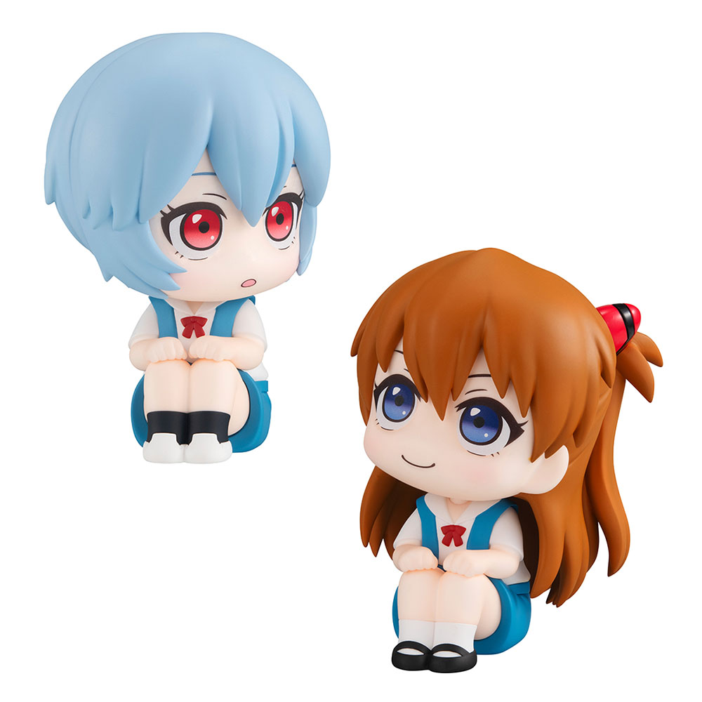 Lookup Evangelion: 3.0+1.0 Thrice Upon a Time Rei Ayanami & Shikinami Asuka Langley Set [with gift]