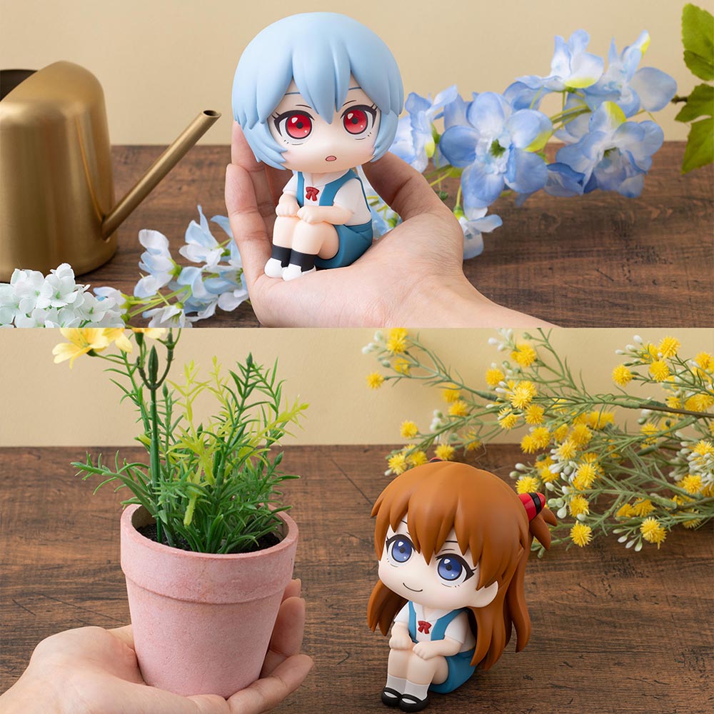 Lookup Evangelion: 3.0+1.0 Thrice Upon a Time Rei Ayanami & Shikinami Asuka Langley Set [with gift]