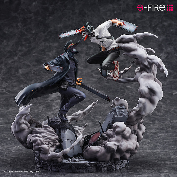 CHAINSAW MAN Super Situation Figure Chainsaw Man vs. Samurai Sword