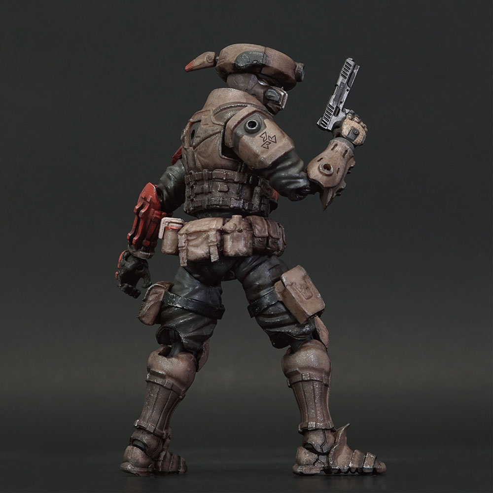 ACID RAIN 1/18 SCALE FAV-A108 Red Crow Ashigaru