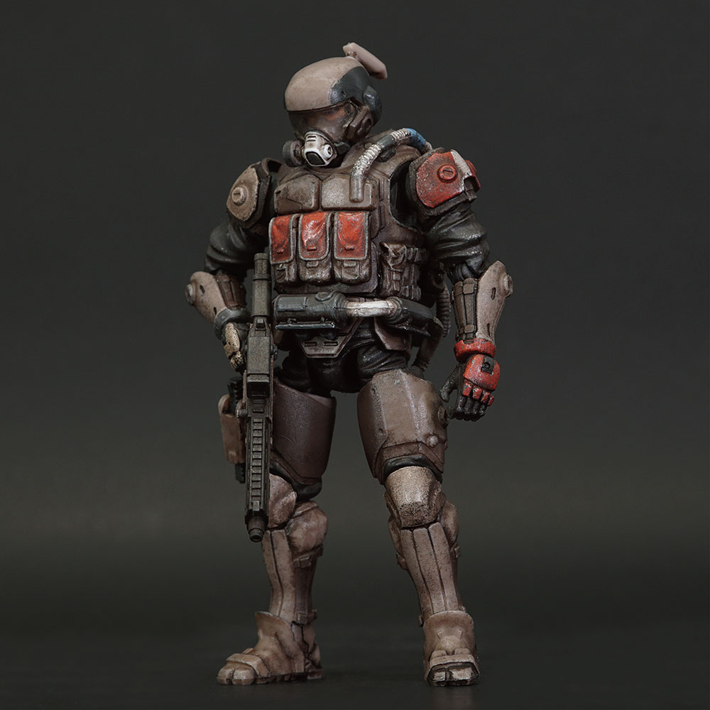 ACID RAIN 1/18 SCALE FAV-A110 Red Crow Hazmat Ronin