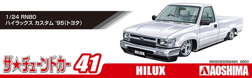 1/24 RN80 HILUX CUSTOM '85 (TOYOTA)