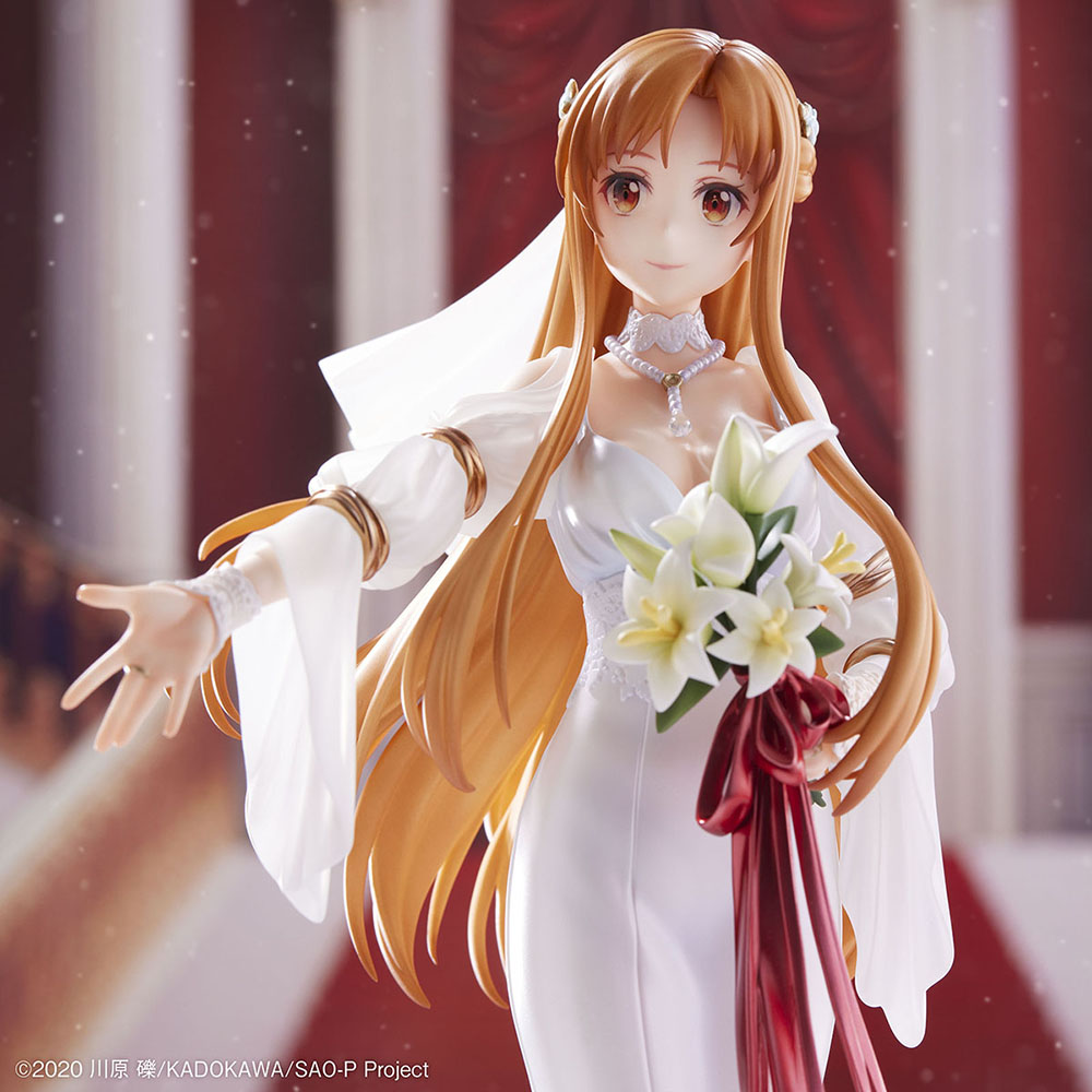 Sword Art Online Asuna Wedding Ver. 1/7 Complete Figure