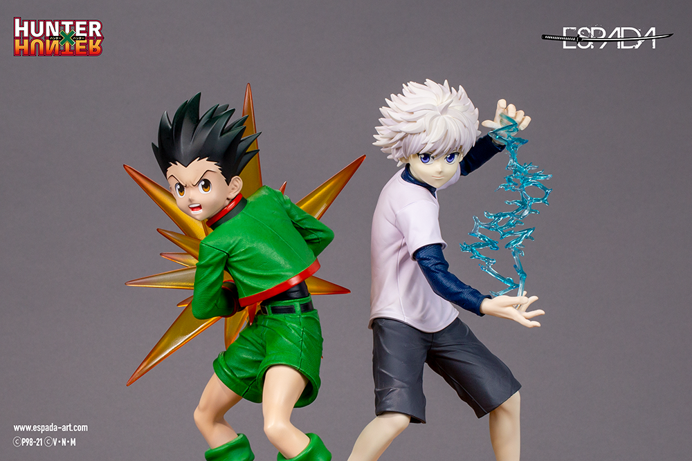 Gon & Killua (1/8th scale statue)