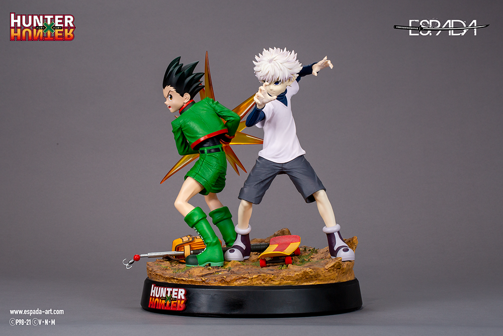 Gon & Killua (1/8th scale statue)