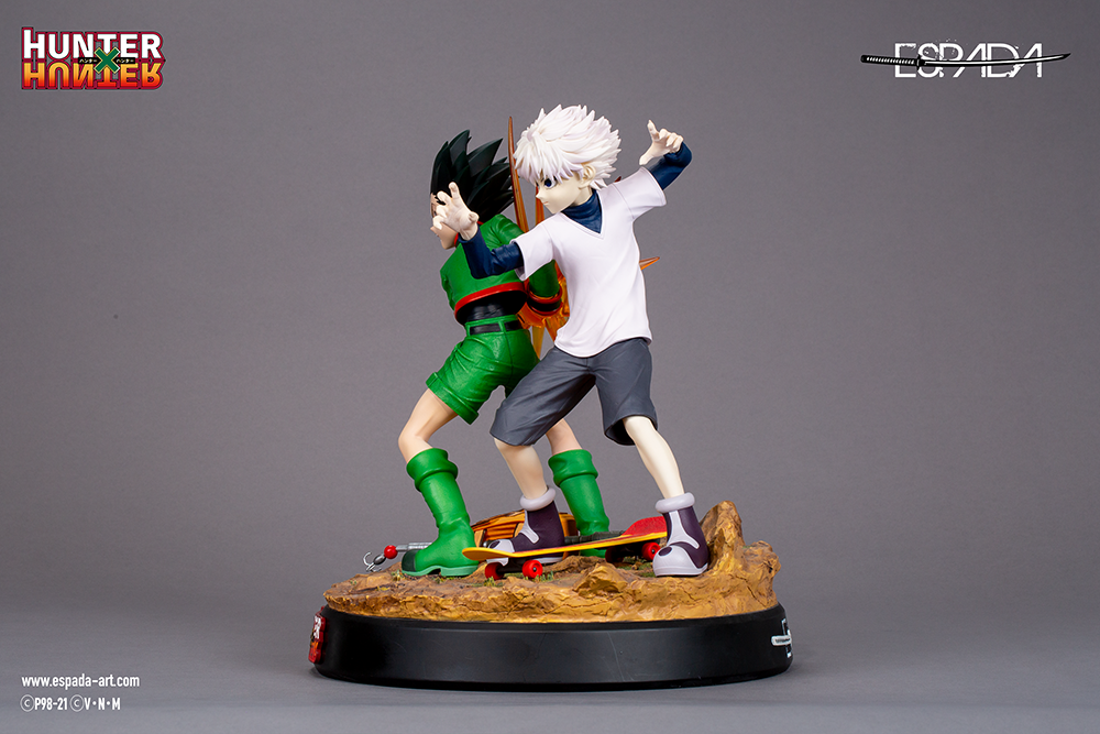 Gon & Killua (1/8th scale statue)