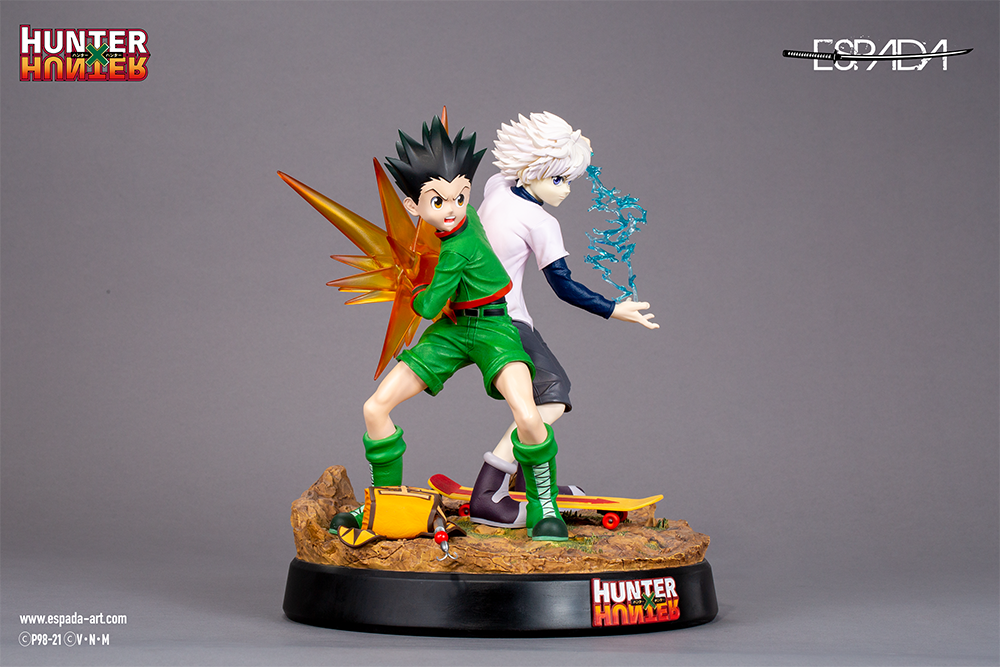 Gon & Killua (1/8th scale statue)