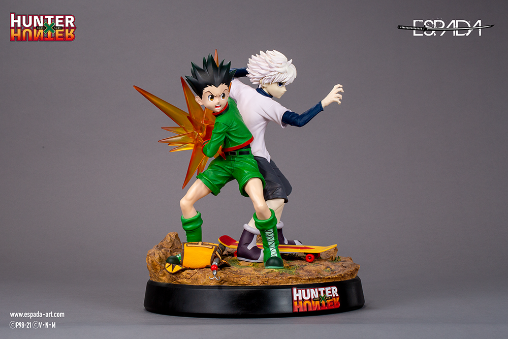 Gon & Killua (1/8th scale statue)