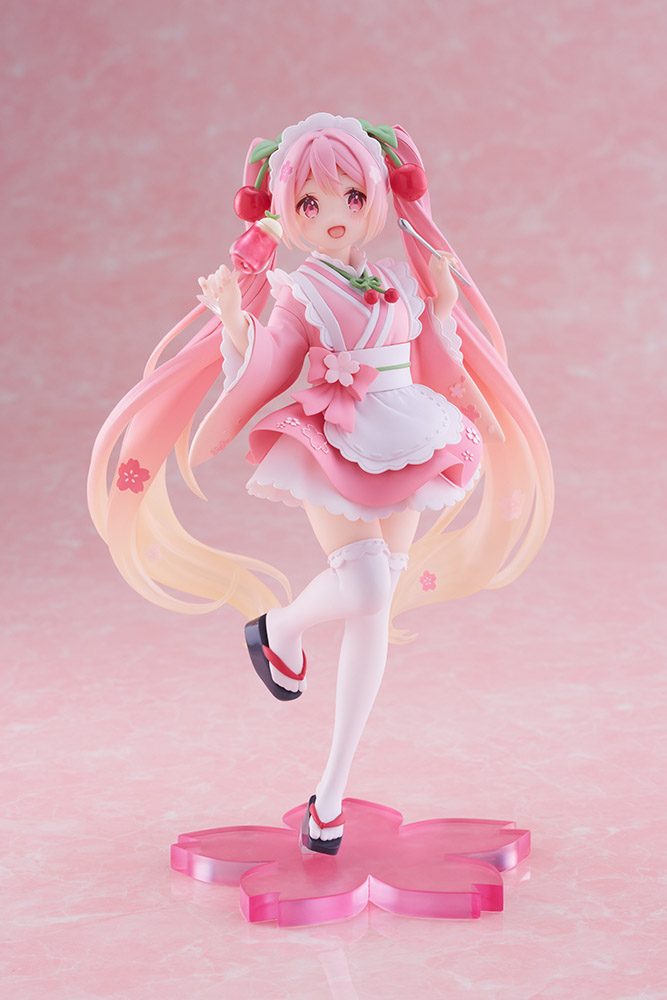 Sakura Miku Newley Written Figure (Japanese Cafe Ver.)