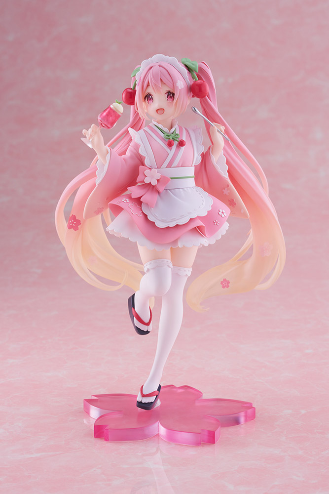 Sakura Miku Newley Written Figure (Japanese Cafe Ver.)