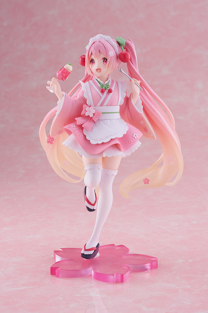 Sakura Miku Newley Written Figure (Japanese Cafe Ver.)