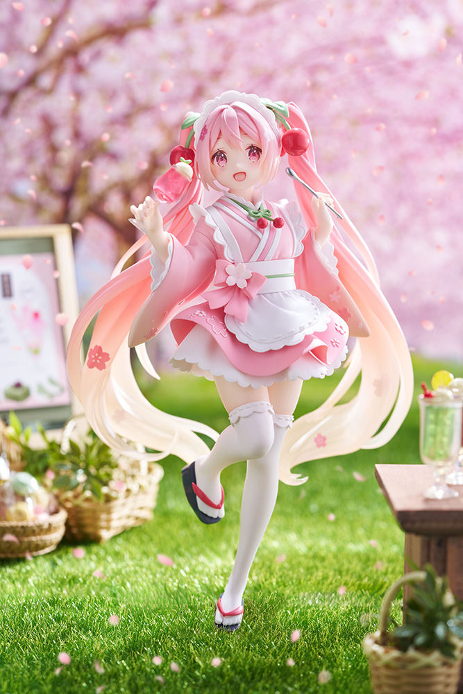 Sakura Miku Newley Written Figure (Japanese Cafe Ver.)