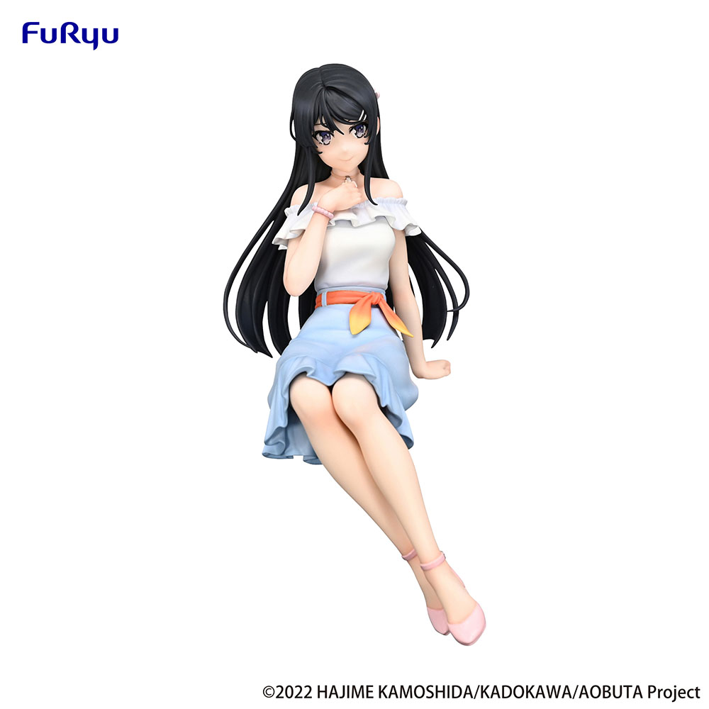 Rascal Does Not Dream Series Noodle Stopper Figure -Mai Sakurajima Summer Outfit ver.-