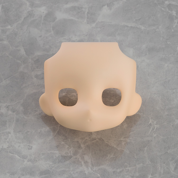 Nendoroid Doll Customizable Face Plate - Narrowed Eyes: Without Makeup (Almond Milk)