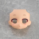 Nendoroid Doll Customizable Face Plate - Narrowed Eyes: With Makeup (Peach)
