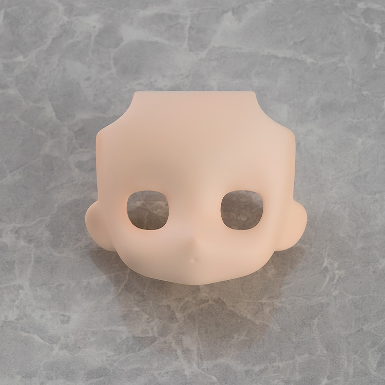 Nendoroid Doll Customizable Face Plate - Narrowed Eyes: Without Makeup (Cream)