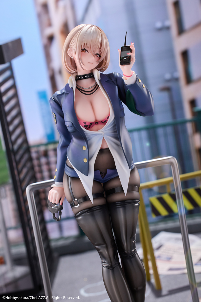 Naughty Police Woman illustration by CheLA77