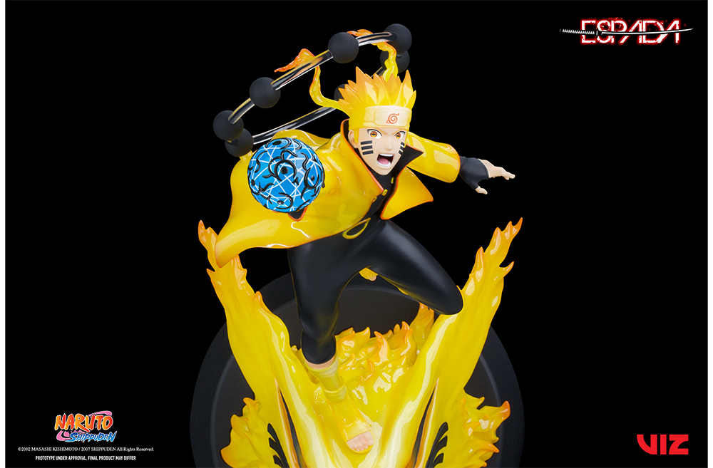 Naruto Uzumaki & Kurama (1/8th scale wall statue)