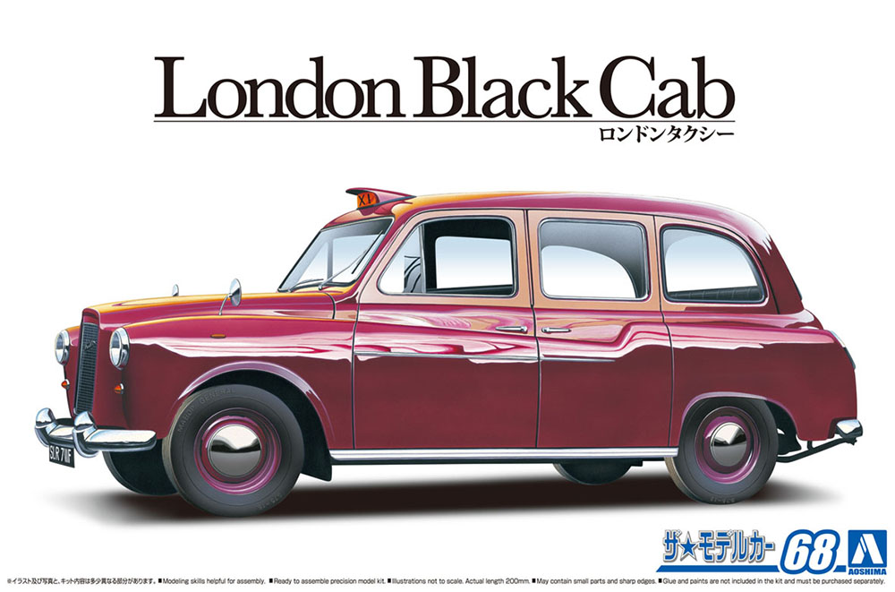 1/24 FX-4 London Black Cab ’68