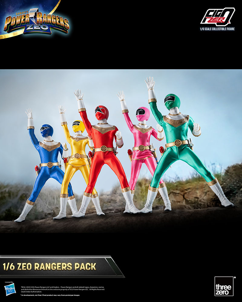 Power Rangers Zeo - FigZero 1/6 Zeo Rangers Pack